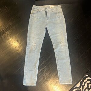 AG jeans Farrah ankle high rise skinny